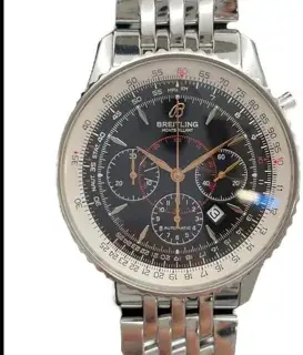 Breitling Breitling Montbrillant A41370 38mm Stainless steel Black