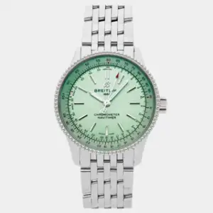 Breitling Breitling Navitimer A17395361L1A1 35mm Stainless steel Green