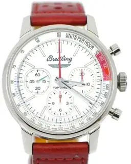 Breitling Breitling Top Time AB0176 41mm Stainless steel White