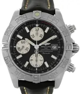 Breitling Breitling Galactic A1336410/B719/131S 44mm Stainless steel Black