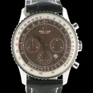 Breitling Breitling Montbrillant A41370 38mm Stainless steel Brown