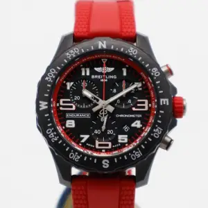 Breitling Breitling Endurance Pro38 Super Quartz Chronograph 44mm Breitlight Red X83310D91B2S1 Rubber