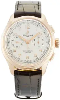 Breitling Breitling Premier 01830002851 40mm Rose gold Silver