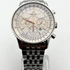 Breitling Breitling Montbrillant A41370 38mm Stainless steel Silver