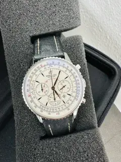 Breitling Breitling Montbrillant A41370 38mm Stainless steel Silver
