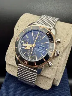Breitling Breitling Superocean Heritage U13313121B1A1 44mm Rose gold and Stainless steel Black