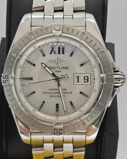 Breitling Breitling Galactic A49350 41mm Stainless steel Silver