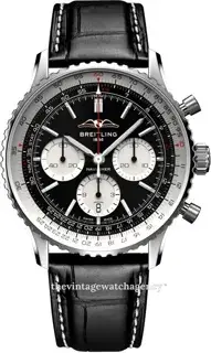 Breitling Breitling Navitimer AB0138211B1P1 43mm Stainless steel Black
