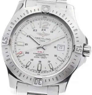 Breitling Breitling Colt A17388 44mm Stainless steel White