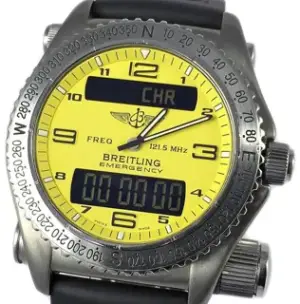 Breitling Breitling Emergency E56121.1 43mm Titanium Yellow