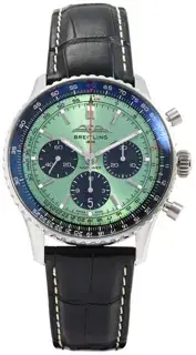 Breitling Breitling Navitimer AB0138241L1P1 43mm Stainless steel Green