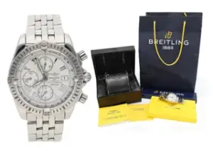 Breitling Breitling Chronomat A13356 43mm Stainless steel Silver