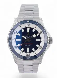 Breitling Breitling Superocean A17375 42mm Stainless steel Blue