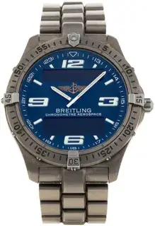 Breitling Breitling Aerospace E75362 40mm Titanium Blue