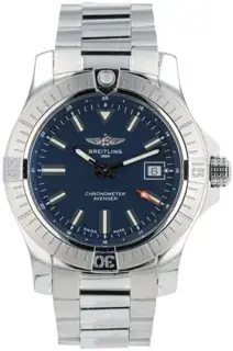 Breitling Breitling Avenger A17318 43mm Stainless steel Blue