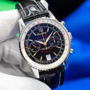 Breitling Breitling Montbrillant A48330 43mm Stainless steel Black