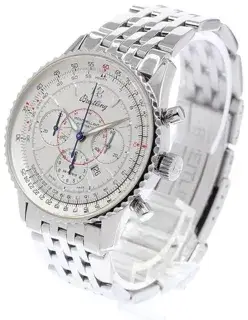 Breitling Breitling Montbrillant A41330 38mm Stainless steel Silver