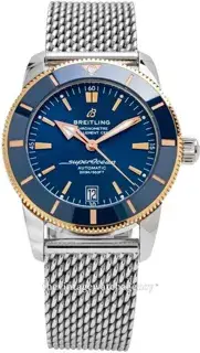 Breitling Breitling Superocean Heritage UB2010161C1A1 42mm Rose gold and Stainless steel Blue