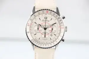 Breitling Breitling Montbrillant A41330 38mm Stainless steel Silver and White