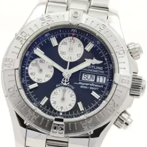 Breitling Breitling Superocean A13340 42mm Stainless steel Black and Silver