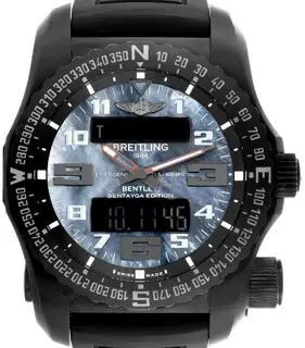 Breitling Breitling Emergency V76325 51.5mm Titanium Blue