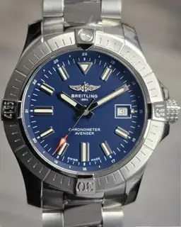 Breitling Breitling Avenger A17318 43mm Stainless steel Blue