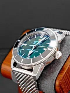 Breitling Breitling Superocean Heritage AB2010121L1A1 42mm Stainless steel Green