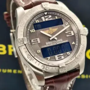 Breitling Breitling Aerospace E79362 42mm Titanium Brown