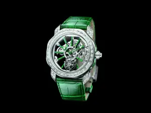 Bulgari Octo Roma Tourbillon Sapphire Malachite