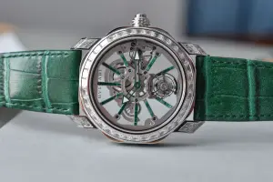 Bvlgari Octo Roma Tourbillon Sapphire Malachite