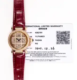 Cartier Cartier Pasha de Cartier WJPA0021 30mm Rose gold Silver