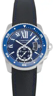 Cartier Cartier Calibre de Cartier WSCA0010 42mm Stainless steel Blue