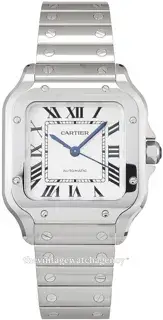 Cartier Cartier Santos de Cartier WSSA0029 35mm Stainless steel Silver