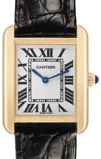 Cartier Cartier Tank Solo W5200002 24.5mm Yellow gold and Stainless steel Silver