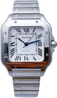 Cartier Cartier Santos de Cartier 4075 / WSSA0029 35mm Stainless steel Silver