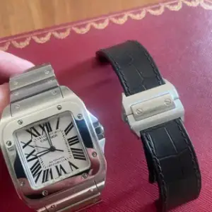 Cartier Cartier Santos 100 100 XL 38mm Stainless steel Silver