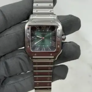 Cartier Cartier Santos de Cartier WSSA0061 35mm Stainless steel Green