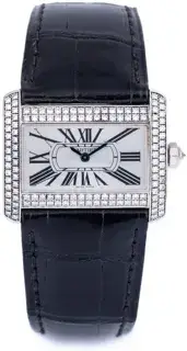 Cartier Cartier Tank Divan 2613 31.5mm White gold Silver