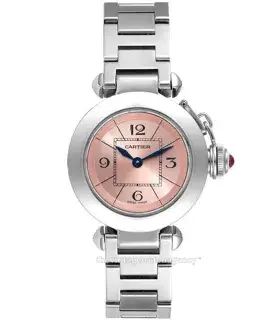 Cartier Cartier Pasha W3140008 27mm Stainless steel Pink