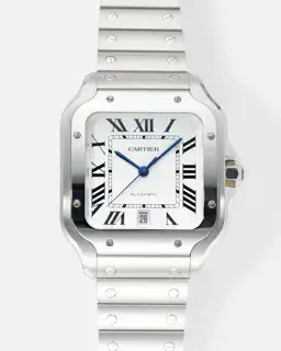 Cartier Cartier Santos de Cartier WSSA0018 39mm Stainless steel Silver