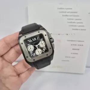 Cartier Cartier Santos W2020005 46mm Titanium and Stainless steel
