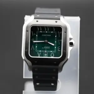 Cartier Cartier Santos WSSA0055 40mm Stainless steel Green