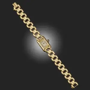 Cartier Cartier Mini Tank 17mm 18k gold Cream