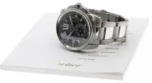 Cartier Cartier Calibre de Cartier W7100016 42mm Stainless steel Black