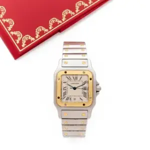 Cartier Cartier Santos Galbée 187901 29mm Stainless steel Cream
