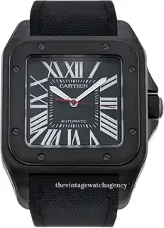 Cartier Cartier Santos de Cartier WSSA0006 41mm Stainless steel Black