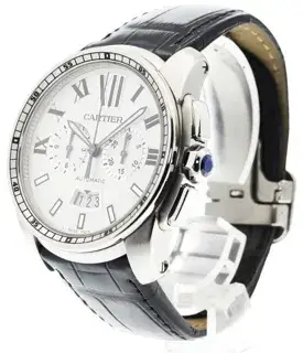 Cartier Cartier Calibre de Cartier W7100046 43mm Stainless steel Silver