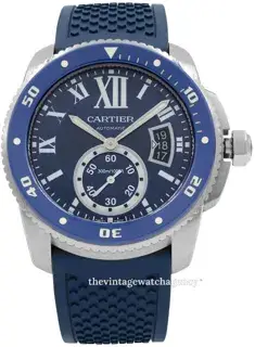 Cartier Cartier Calibre de Cartier WSCA0011 42mm Stainless steel Blue