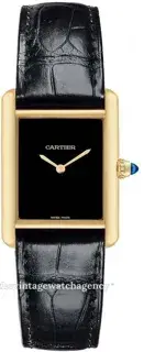 Cartier Cartier Tank Louis Cartier WGTA0091 25.5mm Yellow gold Black