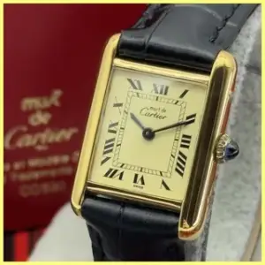 Cartier Cartier Tank Yellow gold White